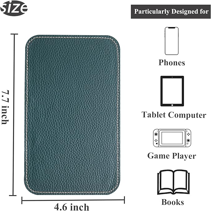 Airplane Travel Essentials for Flying Flex Flap Cell Phone Holder & Flexible Tablet Stand for Desk, Bed, Treadmill, Home & in-Flight Airplane Travel Accessories(1-Lichee Green)