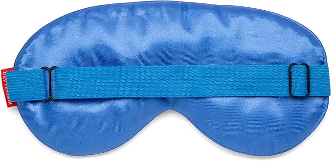 Kikkerland Cloud Ultra-Soft Sleep Mask – Comfortable Sleeping Mask for Light Blocking & Insomnia Relief – Travel Essentials for Flight & Road Trip