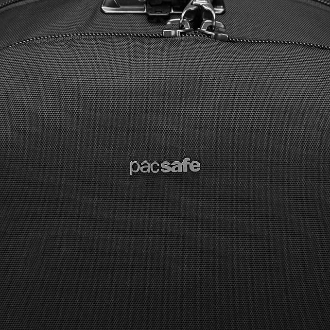 Pacsafe Metrosafe X Anti Theft 25L Backpack - With Padded 15" Laptop Sleeve, Black