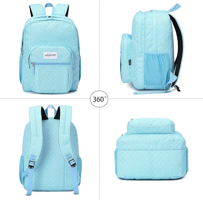 abshoo Classical Basic Travel Backpack For School Water Resistant Bookbag | For School, For School