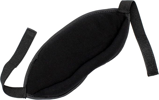 Dream Essentials Opulence Micro Plush Sleep Mask with Soft Foam Earplugs (Peacefully Pink)
