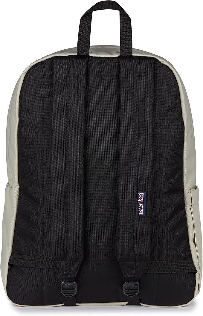 JanSport SuperBreak Plus Backpack with Padded 15-inch Laptop Sleeve and Integrated Bottle Pocket - Spacious and Durable Daypack for Work and Travel - Moon Mist