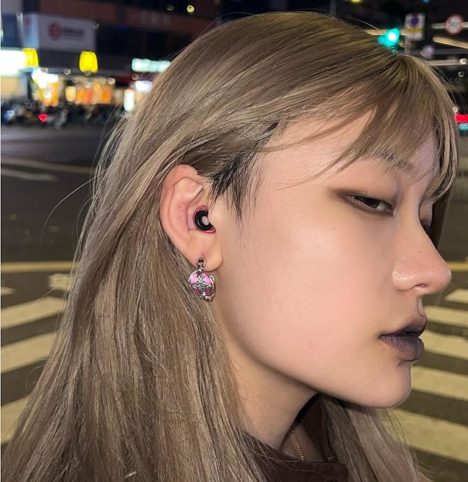 Noise Cancelling Ear Plugs for Work and Travel – Reusable Silicone Earplugs with Cord – Comfortable Hearing Protection for Airplanes and Commuting