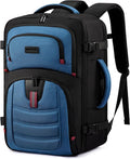 LOVEVOOK 40L Travel Backpack for Men, Airline Approved Carry On Bag with 3 Packing Cubes, TSA Overnight Bags, Waterproof Personal Item Bag, Weekender Essentials Backpacks fits 17.3" Laptop