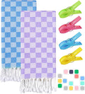 2 Packs Turkish Beach Towels Bath Pool Towel Best Mama Mommy Bonus Mom Ever Daughter Son Christmas Birthday Groom Bride Mother in Law Step Mom Stepmom Regalos para Las Madres Mujer