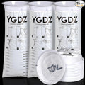 YGDZ Vomit Bags, 15 Pack Vomit Bags Disposable, 1000ml Barf Bags, Leak Resistant Throw Up, Portable Emesis Bags Puke Nausea Bags for Travel Motion Sickness, Car & Aircraft, Taxi, Kids, Women, White