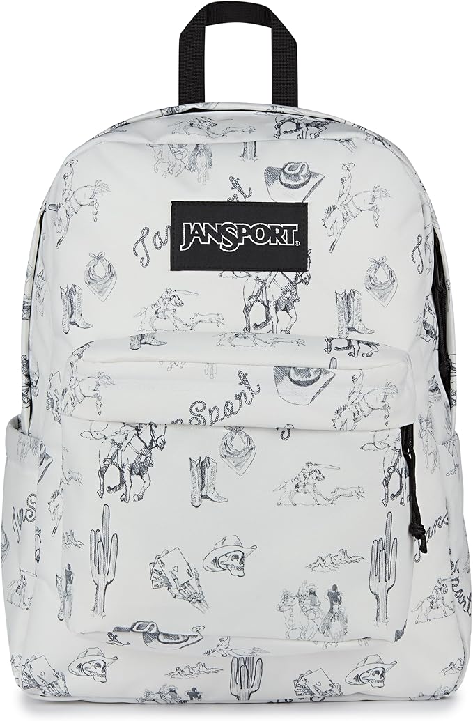 JanSport SuperBreak Plus Backpack with Padded 15-inch Laptop Sleeve and Integrated Bottle Pocket - Spacious and Durable Daypack for Work and Travel - Cactus Jansport