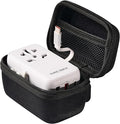 70W Universal Travel Adapter, Plug Adapter with One 65W Fast Charging USB C Cable, 1XUSB-C PD & 2XUSB-A QC, Best Gift Travel Essentials with Type A, C, G, I,J,D Outputs for Europe, Spain