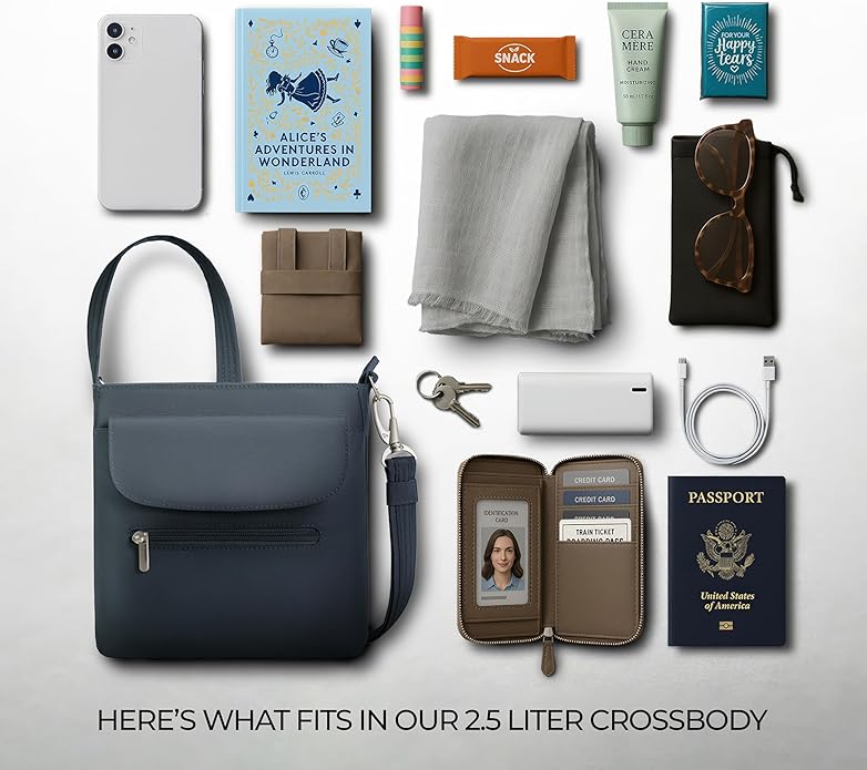 Travelon Anti-Theft Classic Mini Shoulder Bag