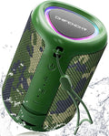 Portable Bluetooth Speaker Beach Essentials: Powerful Crystal Clear Sound/Dynamic Light/IPX5 Waterproof/All Day Playtime/Wireless BT 5.3/TWS Paring, Mom Gifts, Outdoor|Travel|Camping|Pool Accessories