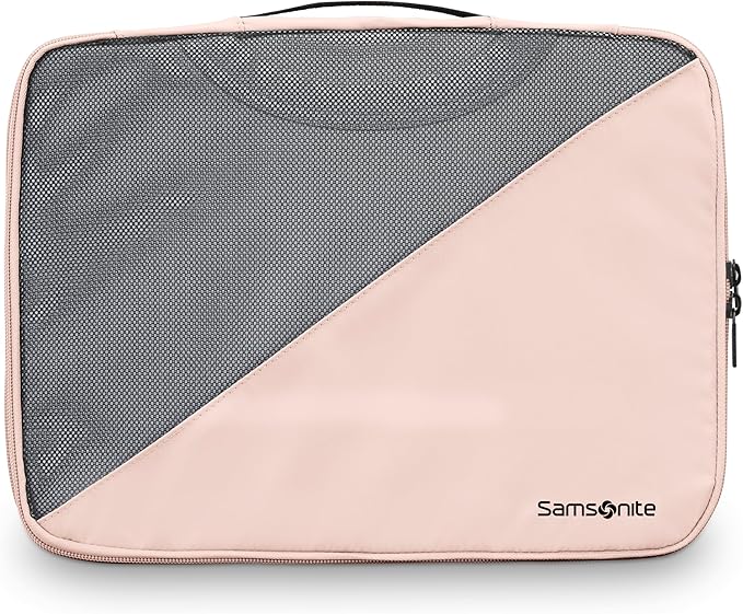 Samsonite 3-Piece Compression Packing Cube Set, Dusty Rose