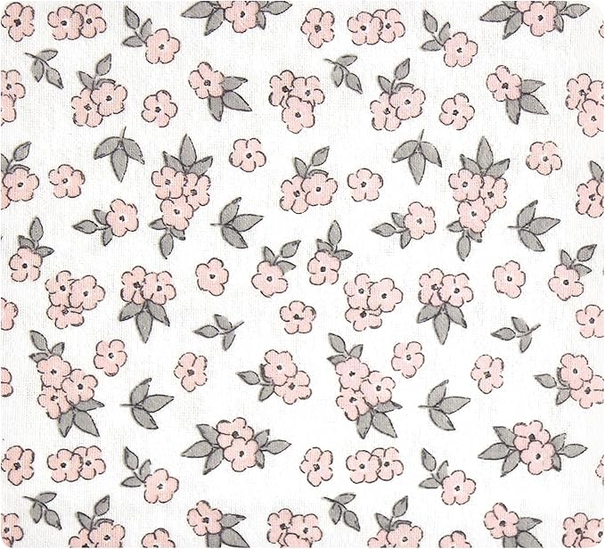 Hudson Baby Unisex Baby Cotton Flannel Receiving Blankets Bundle, Wild Forest Pink, One Size