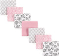 Hudson Baby Unisex Baby Cotton Flannel Receiving Blankets Bundle, Toile, One Size