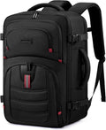 LOVEVOOK 40L Travel Backpack for Men, Airline Approved Carry On Bag with 3 Packing Cubes, TSA Overnight Bags, Waterproof Personal Item Bag, Weekender Essentials Backpacks fits 17.3" Laptop