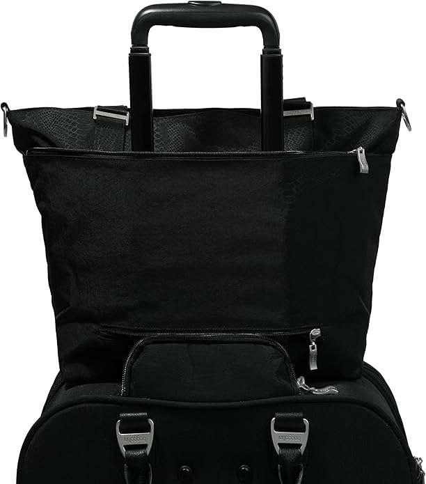 Baggallini Avenue Tote - 12x18 Laptop Tote Bag for Women - Lightweight Work Travel Carry On Bag