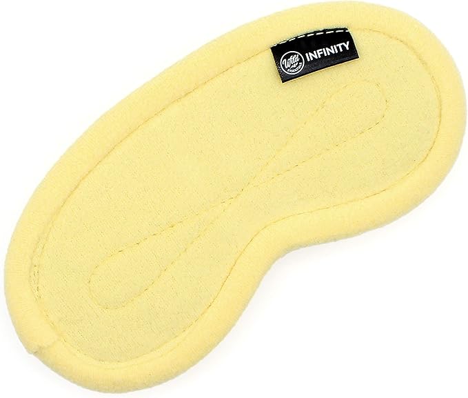Wild Essentials Infinity Fleece Luxury Sleep Mask - Mellow Yellow