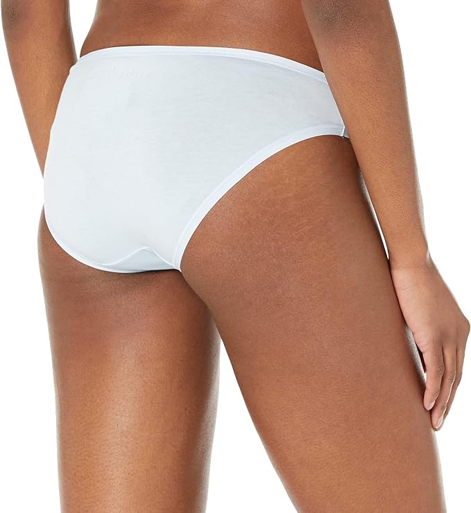 Amazon Essentials Women's Breathable Cotton Bikini Brief Underwear with Full Coverage, Multipacks
