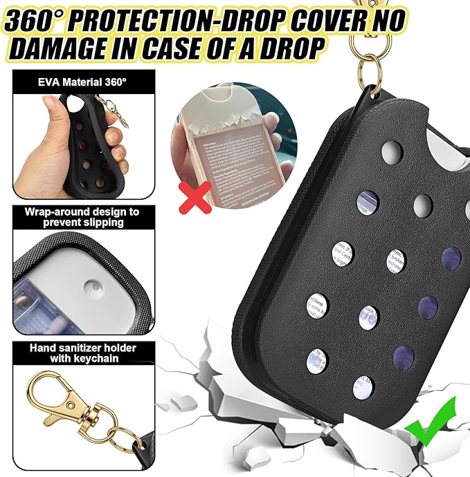 AIERSA Hand Sanitizer Spray Case Compatible with Touchland