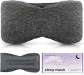 Sleep Mask for Women Men,Soft Zero Pressure Modal Material Eye Mask for Sleeping Blindfold,Blackout Full Eye Covers with Adjustable Velcro Strap for Side Sleeper Night Sleeping, Travel Essentials