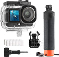 FitStill 60M/196FT Diving Kit for DJI osmo Action 6, Waterproof Housing + Buoyancy Handle for Underwater Shooting DJI Action 6 Protective Accessories