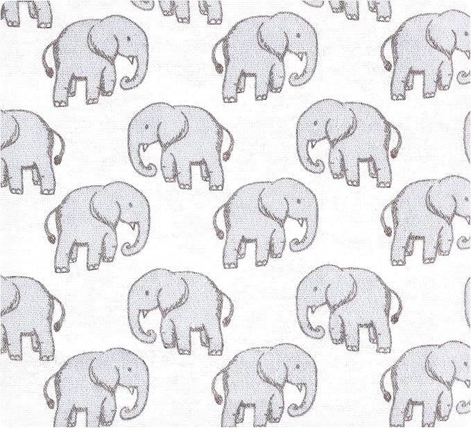 Hudson Baby Unisex Baby Cotton Flannel Receiving Blankets Bundle, Neutral Safari, One Size (Pack of 2)