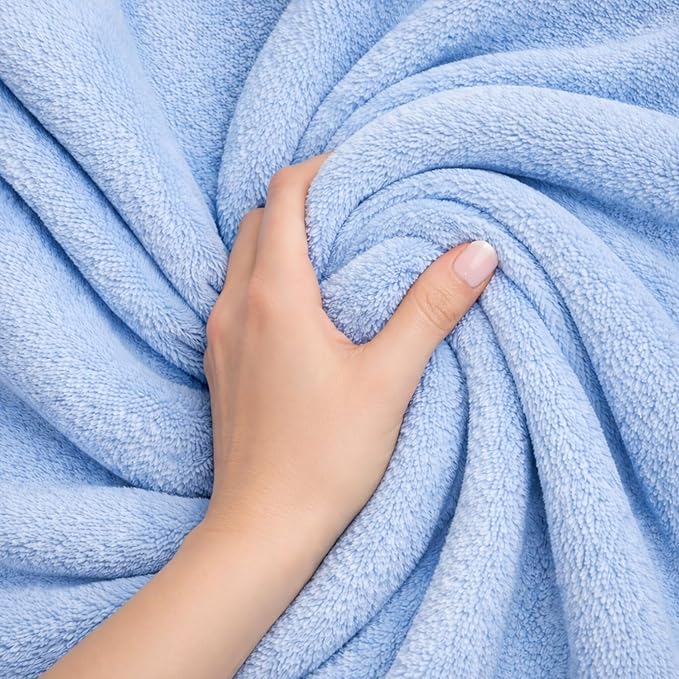 Travel Blanket Airplane – Ultra Soft Flannel 40”x60”, Compact & Lightweight with Organizer Bag, Cozy Travel Blanket for Flights, Road Trips, and Home Comfort