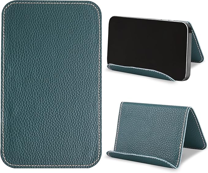 Airplane Travel Essentials for Flying Flex Flap Cell Phone Holder & Flexible Tablet Stand for Desk, Bed, Treadmill, Home & in-Flight Airplane Travel Accessories(1-Lichee Green)