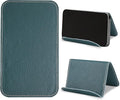 Airplane Travel Essentials for Flying Flex Flap Cell Phone Holder & Flexible Tablet Stand for Desk, Bed, Treadmill, Home & in-Flight Airplane Travel Accessories(1-Lichee Green)