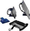 The SkyClip+ Phone & Tablet Holder for Air Travel, Home and Office Use - Inflight Phone Mount & Stand Compatible with iPhone, Android, Kindle and Tablets - Ultimate Travel Accessory (Blue)