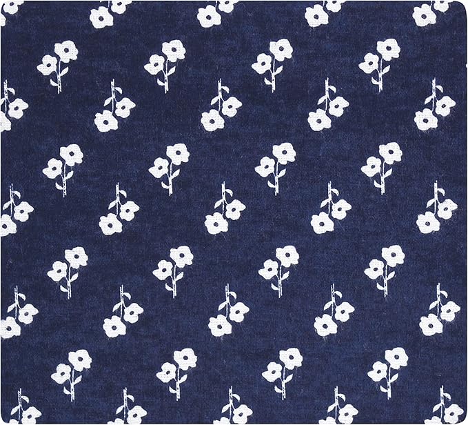 Hudson Baby Unisex Baby Cotton Flannel Receiving Blankets, Wildflower, One Size