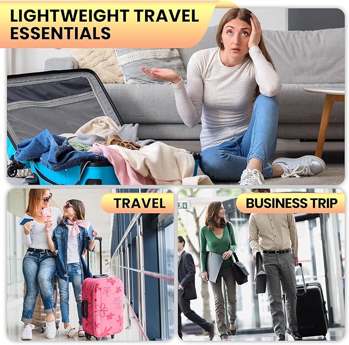 4 Set Ultralight Compression Packing Cubes Travel for Suitcases ，Compressible Mesh Packing Cubes for Travel Women Packing Organizers (Gray)