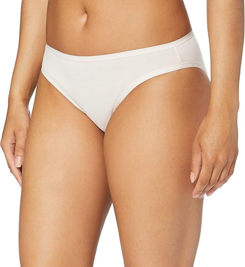 Amazon Essentials Women's Breathable Cotton Bikini Brief Underwear with Full Coverage, Multipacks