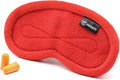 Wild Essentials Infinity Fleece Luxury Sleep Mask - Sunset Red