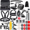 Navitech 50-in-1 Action Camera Accessories Combo Kit with EVA Case - Compatible with Xiaomi 4K Action Camera