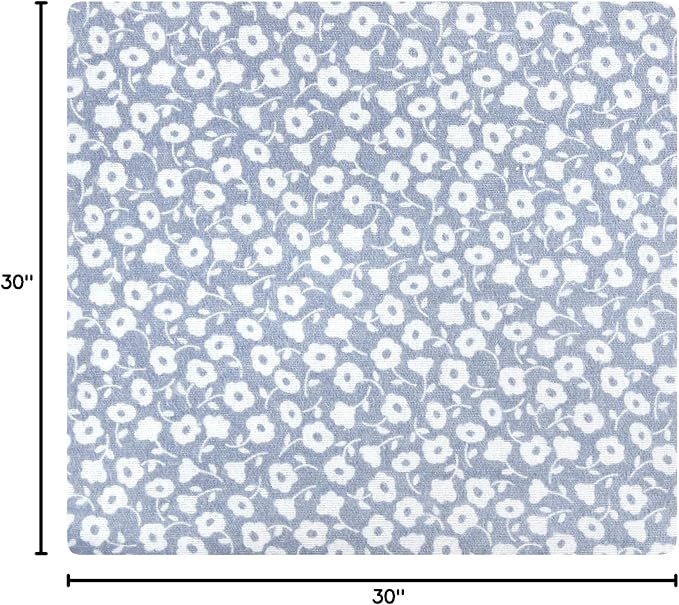 Hudson Baby Unisex Baby Cotton Flannel Receiving Blankets, Modern Botanical, One Size