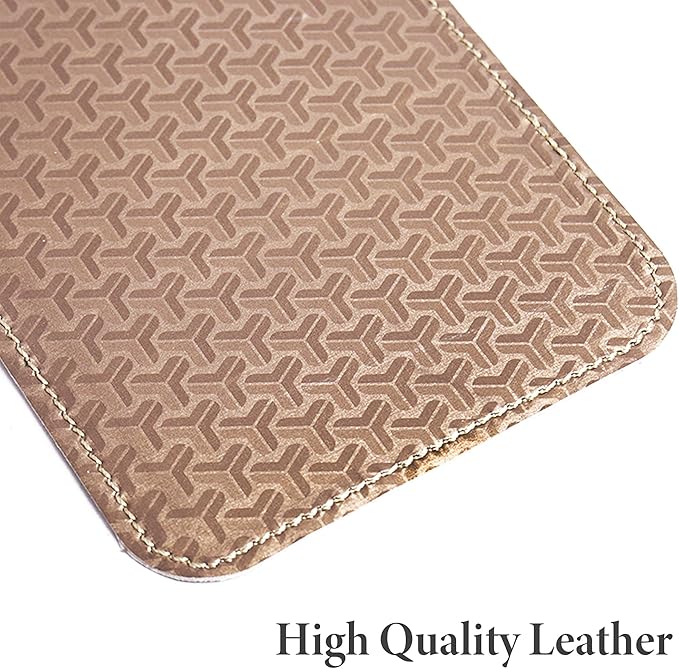 QIELIZI Airplane Travel Essentials for Flying Flex Flap Cell Phone Holder & Flexible Tablet Stand for Desk, Bed, Treadmill, Home & in-Flight Airplane Travel Accessories(1-Triangle Brown)