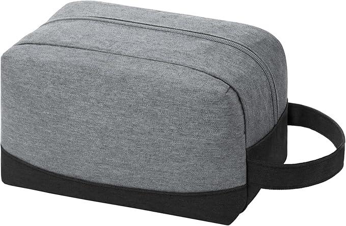 Vorspack Travel Toiletry Bag - Water Resistant Toiletry Bag for Men Travel Bag for Toiletries, Accessories - Black