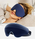 Sleep Mask for Side Sleeper, 100% Light Blocking Eye Mask for Men Women, Soft 3D Contoured Sleeping Masks with Adjustable Strap, Zero Pressure on Lashes, Comfortable Breathable Eye Cover for Travel