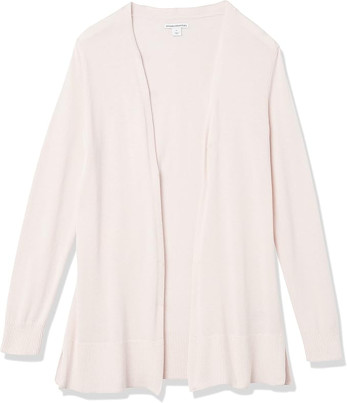 Amazon Essentials Women's Lightweight Long Sleeve Open-Front Cardigan Sweater (Available in Plus Size)
