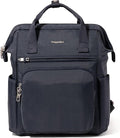 Baggallini Securtex Anti-Theft Windsor Backpack for Travel, Work & College, RFID & Locking Zipper, Up to 16" Laptop
