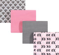 Hudson Baby Unisex Baby Cotton Flannel Receiving Blankets, Xoxo, One Size