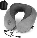 Rewondah Inflatable Neck Pillow – Comfortable Inflatable Travel Neck Pillow for Airplanes, Trains, Cars, Blow up Neck Pillows for Air Travel, Portable & Washable, Perfect for Long Journeys