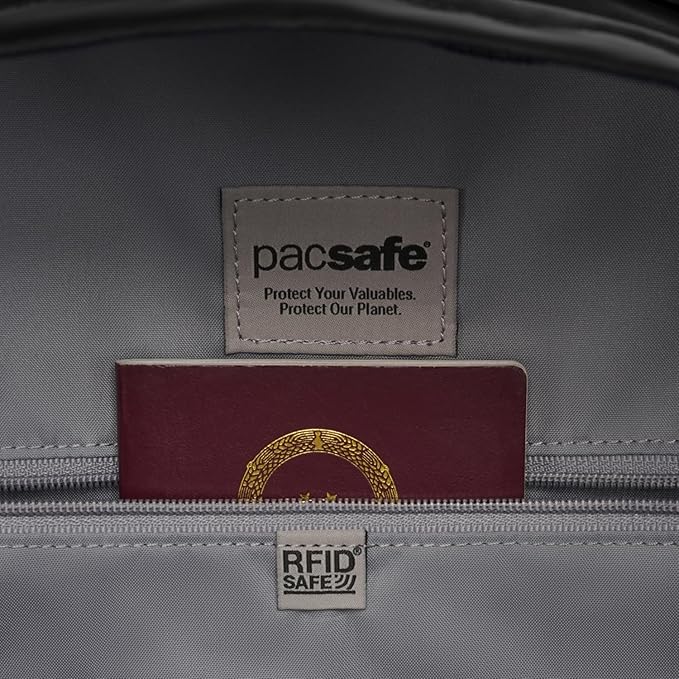 Pacsafe W 10L Anti Theft Backpack, Black
