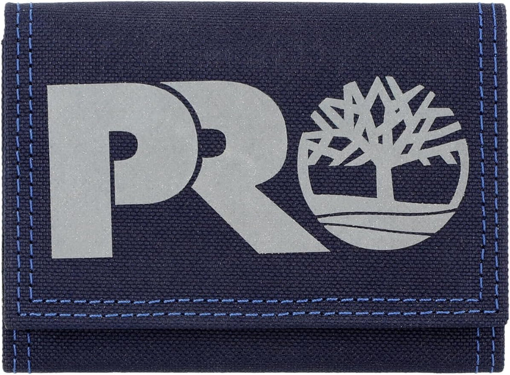 Timberland PRO Men's Cordura Nylon RFID Trifold Wallet with ID Window