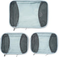 Baggallini Compression Cube 3-piece set - Lightweight Compression Packing Cubes for Travel