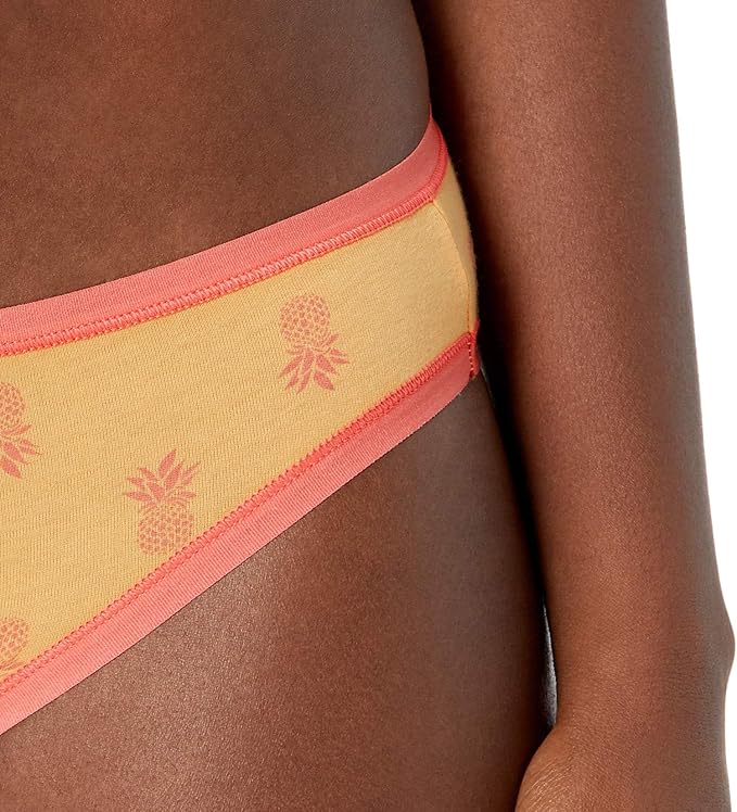 Amazon Essentials Women's Breathable Cotton Bikini Brief Underwear with Full Coverage, Multipacks