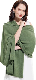 Soft Cashmere Blend Wrap Chic Scarf Stole for Women Wayfarer Travel Extra Large 87"x28"