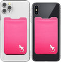 Phone Wallet - Adhesive Card Holder - Cell Phone Pouch - Stick on Lycra Pocket by Gecko - Carry Credit Cards and Cash