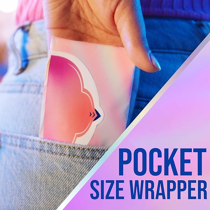 Always Pocket Feminine Pads with FlexFoam,Size 2,Heavy Flow,with Wings,Unscented,60 Count (Pack of 2)