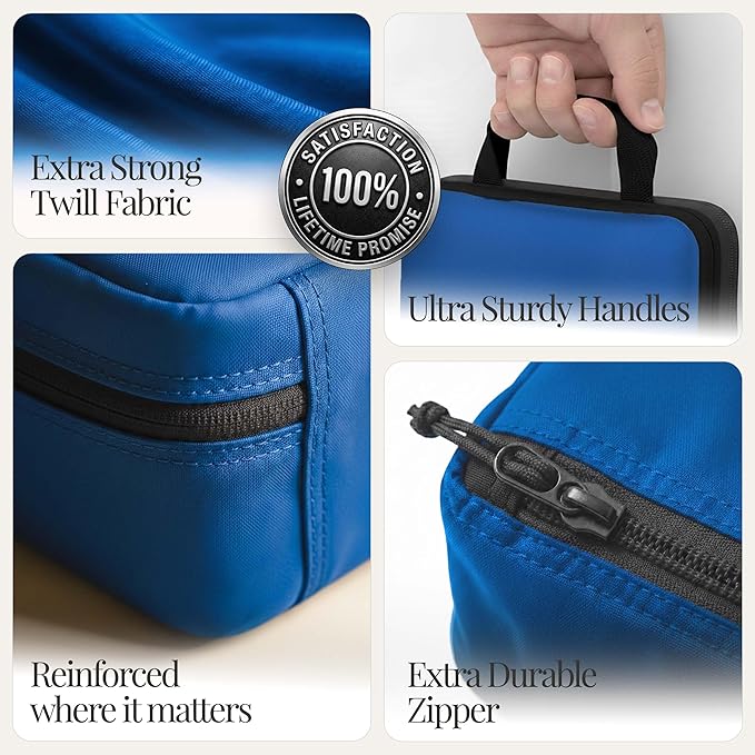 4-Piece Luxury Compression Packing Cubes & Bags for Travel – Maximize Space in Luggage with HybridMax Double-Capacity Design, 50 Luggage Tags, Patented Suitcase Organizer Bags, Lifetime Satisfaction